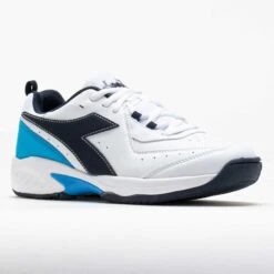 Diadora Challenge 5 SL Junior White/Blue Corsair -Holabird Sports SHOP 121524 5