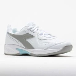 Diadora Challenge 5 SL Junior White/Silver -Holabird Sports SHOP 121525 5