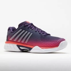 K-Swiss Hypercourt Express 2 Junior Purple Plumeria/White/Hot Coral -Holabird Sports SHOP 121549 5