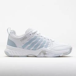 K-Swiss Court Express 2 Junior White/Ballad Blue/Dawn Blue