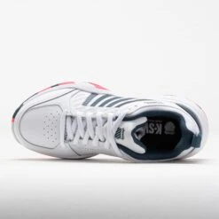 K-Swiss Court Express 2 Junior White/Stargazer/Neon Blaze -Holabird Sports SHOP 121551 2