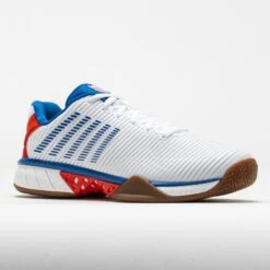 K-Swiss Hypercourt Express 2 Indoor Men's Bright White/High Risk Red -Holabird Sports SHOP 210887 5