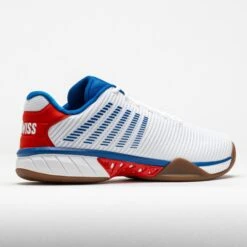 K-Swiss Hypercourt Express 2 Indoor Men's Bright White/High Risk Red -Holabird Sports SHOP 210887 6