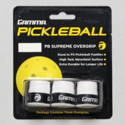 Gamma Pickleball Supreme Overgrip -Holabird Sports SHOP 360049 wht 1