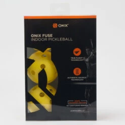 Onix Fuse Indoor Pickleball 6 Pack 6 Onix Fuse Indoor Pickleball 6 Pack -Holabird Sports SHOP 360195 yel 1