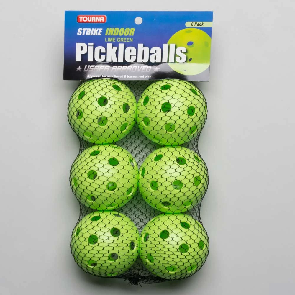Tourna Strike Indoor Pickleballs 6 Pack 1 Tourna Strike Indoor Pickleballs 6 Pack