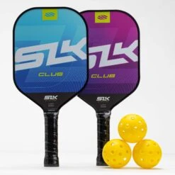 Selkirk SLK Club Bundle(2 Paddles,3 Balls,Mesh Bag)