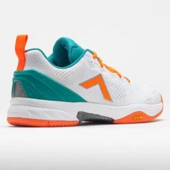 Tyrol Velocity V Men's Wide White/Aqua/Orange -Holabird Sports SHOP 370148 6