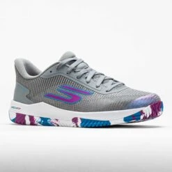 Skechers Viper Court Pro 2.0 Women's Gray/Multi -Holabird Sports SHOP 370216 5