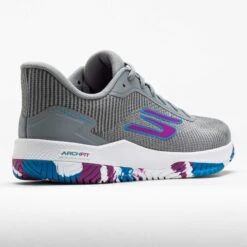 Skechers Viper Court Pro 2.0 Women's Gray/Multi -Holabird Sports SHOP 370216 6
