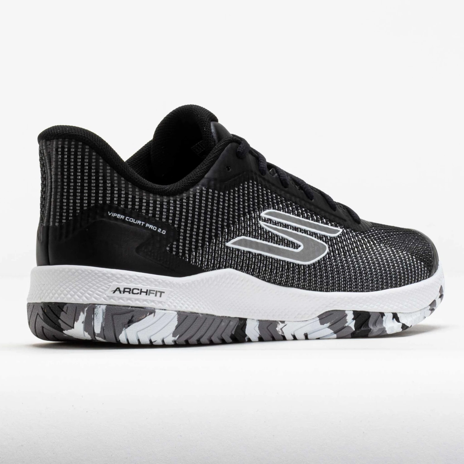 Skechers Viper Court Pro 2.0 Women's Black/White 6 Skechers Viper Court Pro 2.0 Women's Black/White - Image 6