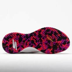 Skechers Viper Court Pro Elite Men's White/Black/Pink -Holabird Sports SHOP 370219 4