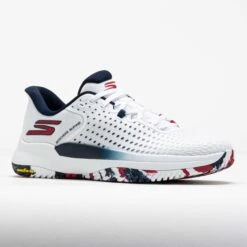 Skechers Viper Court Pro Elite Men's White/Navy/Red -Holabird Sports SHOP 370220 5