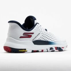 Skechers Viper Court Pro Elite Men's White/Navy/Red -Holabird Sports SHOP 370220 6