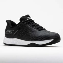 Skechers Viper Court Reload Men's Black/White -Holabird Sports SHOP 370226 5