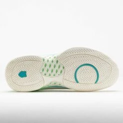 K-Swiss Express Light Pickleball Women's Egret/Patina Green -Holabird Sports SHOP 370240 4