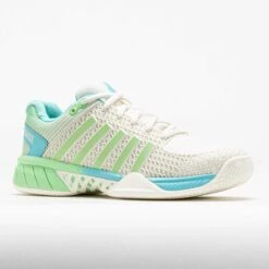 K-Swiss Express Light Pickleball Women's Egret/Patina Green -Holabird Sports SHOP 370240 5