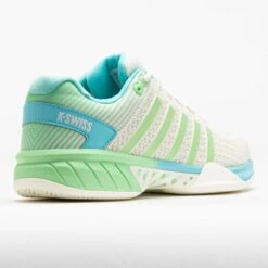 K-Swiss Express Light Pickleball Women's Egret/Patina Green -Holabird Sports SHOP 370240 6