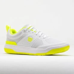 Wilson Pickle Pro Women's White/White/Safety Yellow -Holabird Sports SHOP 370259 5