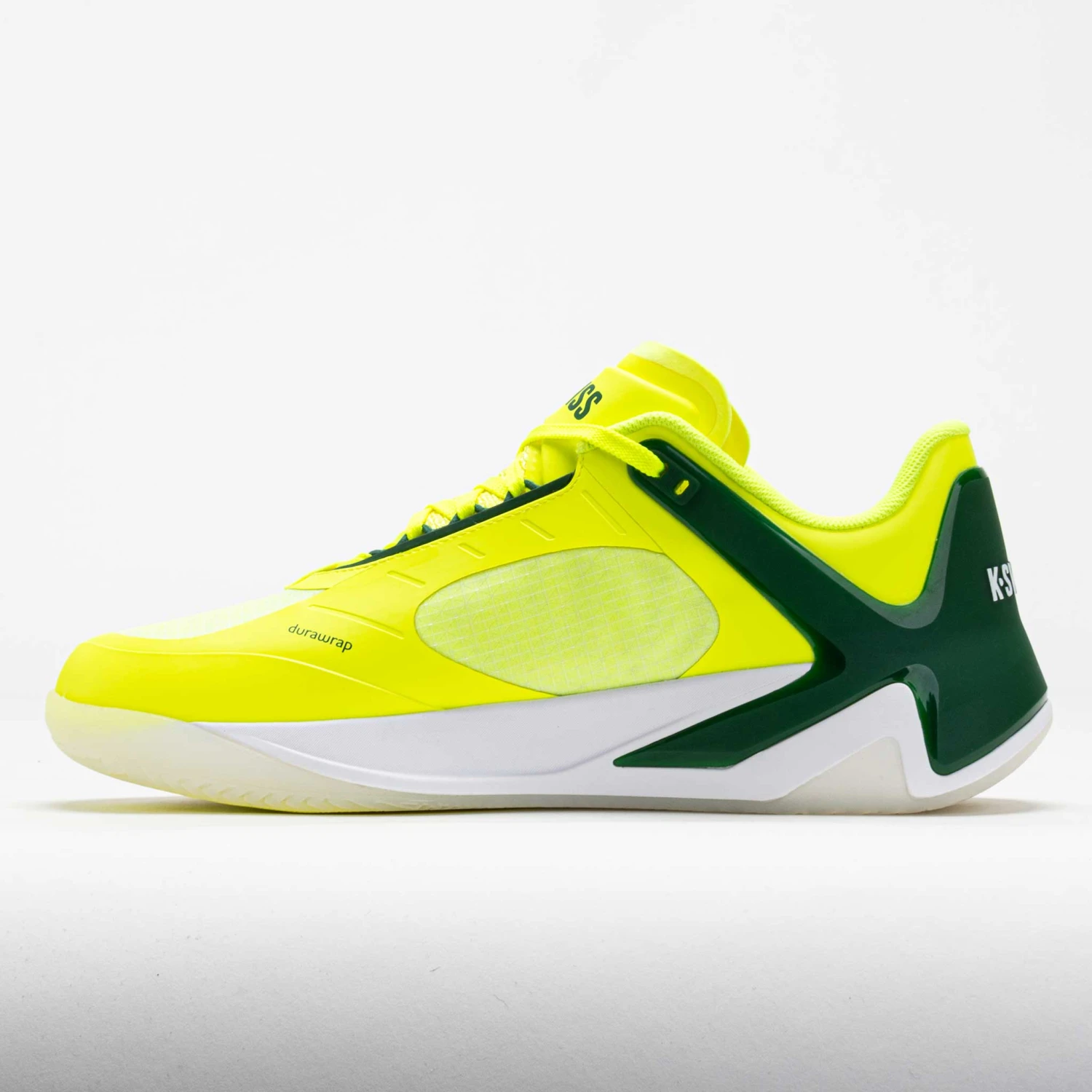 K-Swiss K-Frame Pickleball Men's Neon Lime/Eden/White 2 K-Swiss K-Frame Pickleball Men's Neon Lime/Eden/White - Image 2