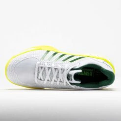 K-Swiss Express Light Pickleball Men's White/Neon Lime/Eden -Holabird Sports SHOP 370296 2