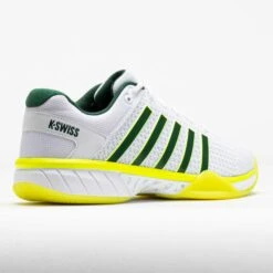 K-Swiss Express Light Pickleball Men's White/Neon Lime/Eden -Holabird Sports SHOP 370296 6
