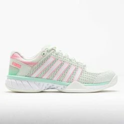 K-Swiss Express Light Pickleball Women's Ice/Honeydew/Neon Pastel Pink