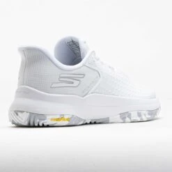 Skechers Viper Court Elite Pro Men's White/Silver -Holabird Sports SHOP 370317 6