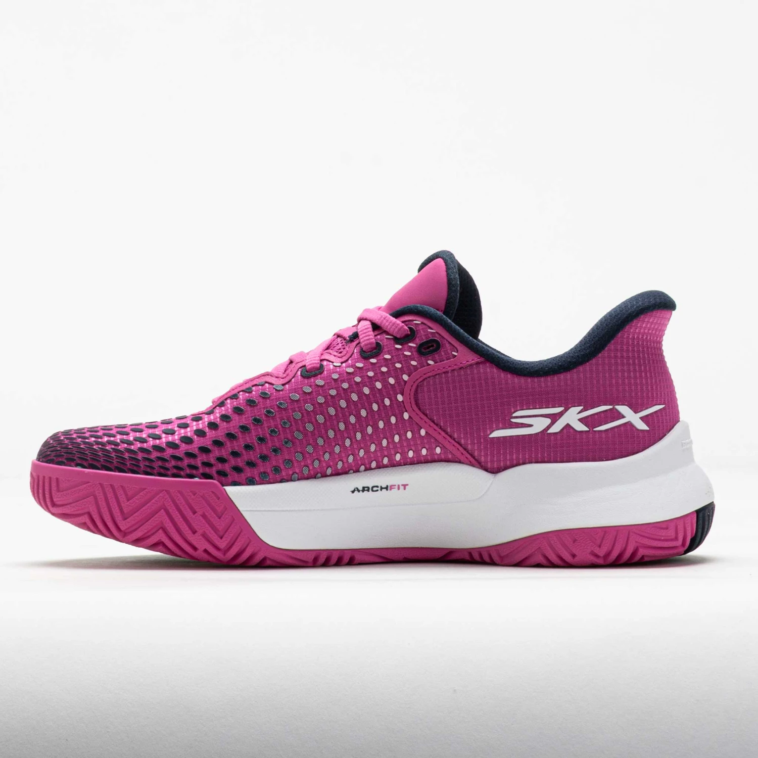 Skechers Viper Court Pro Elite Women's Pink/Gray 2 Skechers Viper Court Pro Elite Women's Pink/Gray - Image 2