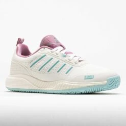 K-Swiss Ultra Court Padel White/Lilas/Pastel Turquoise -Holabird Sports SHOP 450003 5