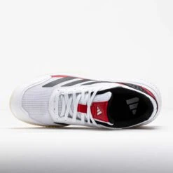 Adidas CourtQuick Men's White/Black/Lucid Red -Holabird Sports SHOP 450036 2