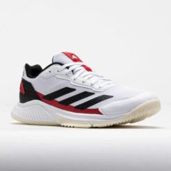 Adidas CourtQuick Men's White/Black/Lucid Red -Holabird Sports SHOP 450036 5
