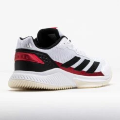 Adidas CourtQuick Men's White/Black/Lucid Red -Holabird Sports SHOP 450036 6