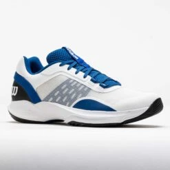 Wilson Hurakn Pro V2 Men's White/Deja Vu Blue/Black -Holabird Sports SHOP 450071 5