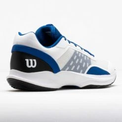 Wilson Hurakn Pro V2 Men's White/Deja Vu Blue/Black -Holabird Sports SHOP 450071 6