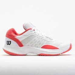 Wilson Hurakn Pro V2 Women's White/White/Dubarry