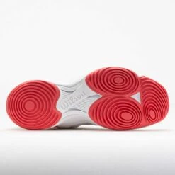 Wilson Hurakn Pro V2 Women's White/White/Dubarry -Holabird Sports SHOP 450074 4