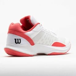 Wilson Hurakn Pro V2 Women's White/White/Dubarry -Holabird Sports SHOP 450074 6