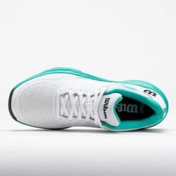 Wilson Hurakn Lite Women's Padel White/Turquoise/Black -Holabird Sports SHOP 450079 2