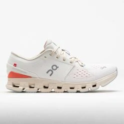 On Running On Cloud X 4 Women's Ivory/Salmon