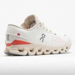 On Running On Cloud X 4 Women's Ivory/Salmon -Holabird Sports SHOP 561972 6