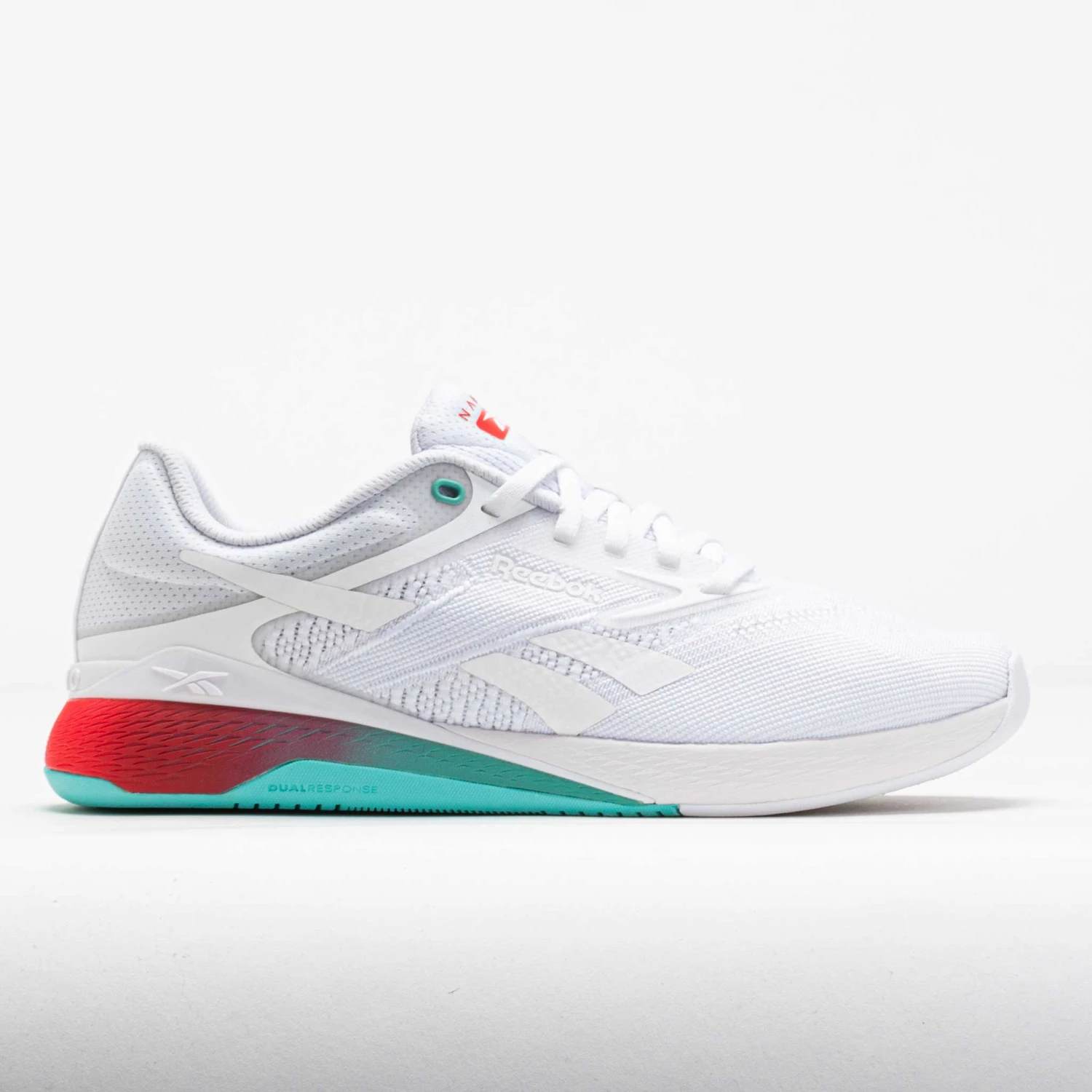 Reebok Nano X5 Women's White/AI Aqua/Energy Red 1 Reebok Nano X5 Women's White/AI Aqua/Energy Red