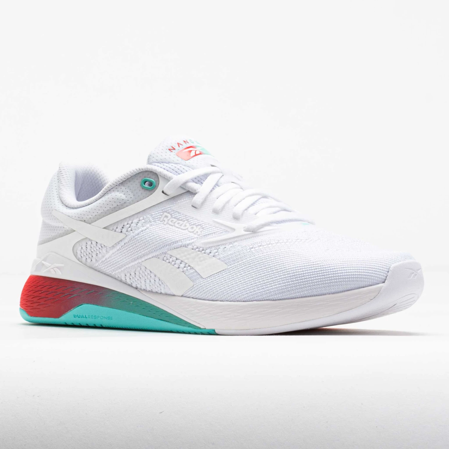 Reebok Nano X5 Women's White/AI Aqua/Energy Red 5 Reebok Nano X5 Women's White/AI Aqua/Energy Red - Image 5