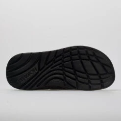 HOKA Ora Recovery Flip Men's Black/Dark Gull Gray -Holabird Sports SHOP 570409 4