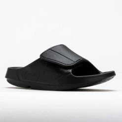 OOFOS OOahh Sport Flex Men's Matte Black -Holabird Sports SHOP 570470 5