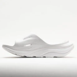 HOKA Ora Recovery Slide 3 Unisex White/White -Holabird Sports SHOP 570607 1