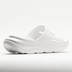 HOKA Ora Recovery Slide 3 Unisex White/White -Holabird Sports SHOP 570607 6
