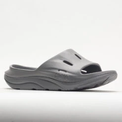 HOKA Ora Recovery Slide 3 Unisex Grey/Grey 10 HOKA Ora Recovery Slide 3 Unisex Grey/Grey -Holabird Sports SHOP 570608 5