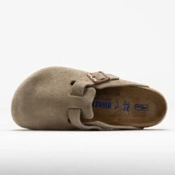 Birkenstock Boston Soft Footbed Regular Unisex Taupe -Holabird Sports SHOP 570704 2