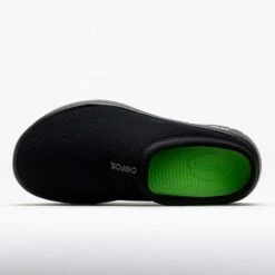 OOFOS OOcoozie Sport Mule Women's Black -Holabird Sports SHOP 631584 2